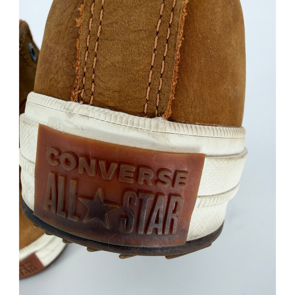 Converse Chuck Taylor All Star Leather High Top Boots Ginger Brown 157461C - Picture 10 of 15